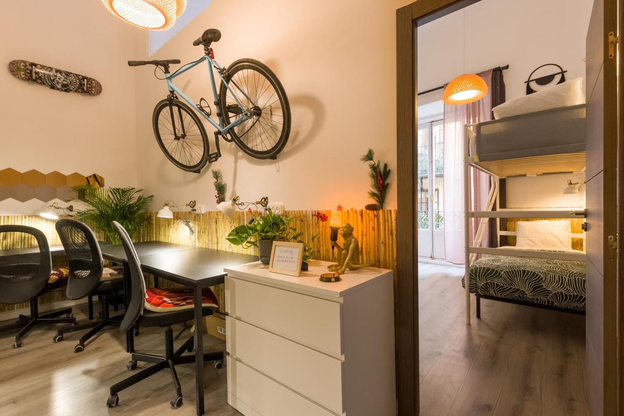 Social - Coliving & Coworking - Madrid Hostel Ruang foto